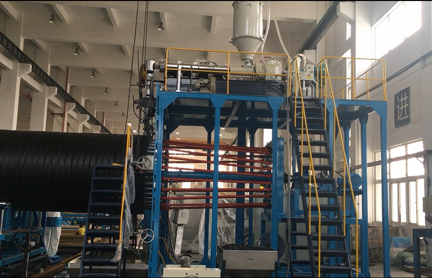 Produktion af HDPE-viklingsrør med stor diameter