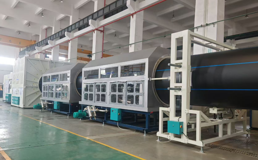 HDPE-rør med højere diameter og køleproblemer